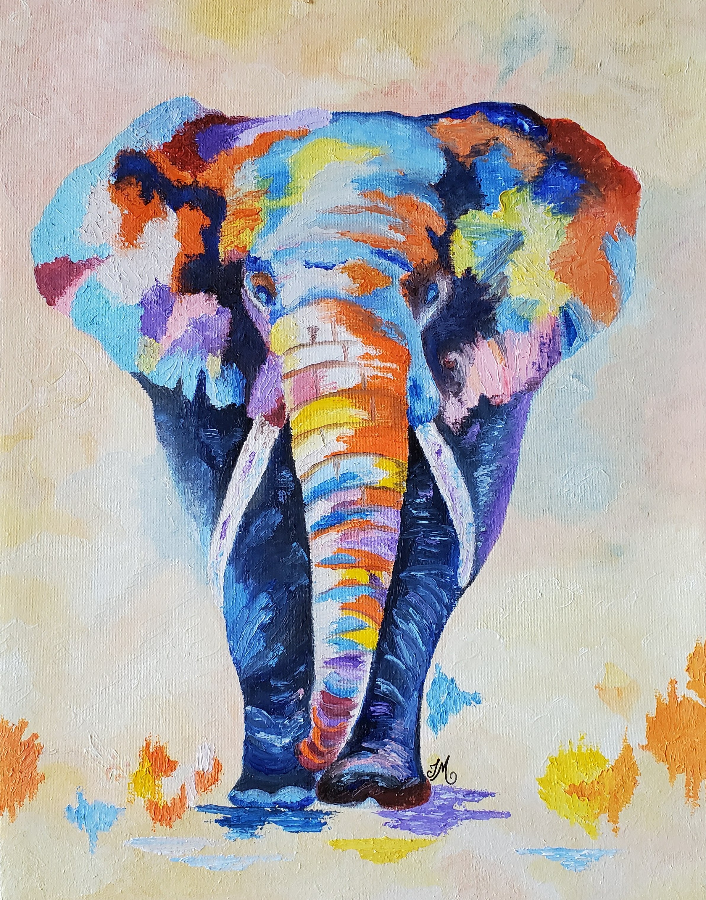 Vibrant Elephant